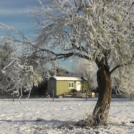 The Abberton Shepherds Hut อีฟแชม ภายนอก รูปภาพ